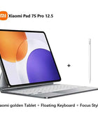 Xiaomi Pad 7S Pro 12.5 2025 12.5-inch Soft Edition 3.2K LCD Xuan Ring O1 Surge OS2 Processor 144 Hz Xiaomi HyperOS 2 System