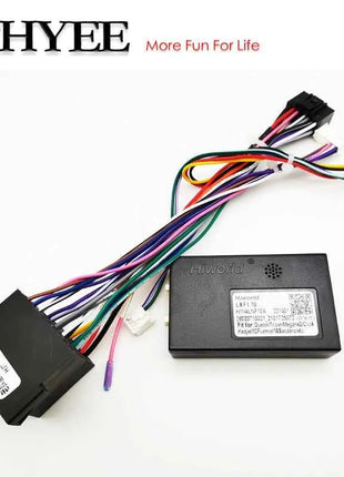 Cablaggio Mini-ISO Decodificatore CAN BUS, ritenzione SWC, cavo Android Plug and Play a 16 pin, per Renault Clio MK3 Duster 2010-2014