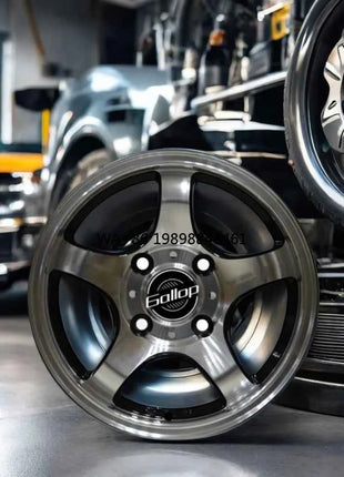 Cerchi in Lega di Alluminio Gallop 13~14 Pollici ET 20~35 per Auto Passeggeri, Aftermarket, con PCD 4x98 4x114.3 CB 67.1~73.1mm