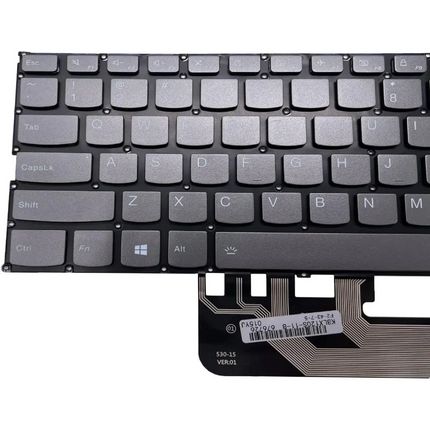 US Layout Backlit Keyboard Compatible for Lenovo Yoga 730-13IKB 730-13IWL 730-15IKB 730-15IWL 530-14IKB Series