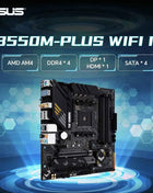 ASUS TUF GAMING B550M-PLUS WIFI II New B550 DDR4 AMD Gaming Motherboard Socket AM4 Wi-Fi 6 M-ATX 24.4cm x 24.4cm