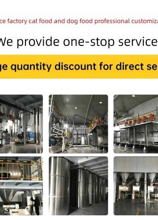 Cat food manufacturers into cats kittens universal fresh meat without grain full price bulk cat staple food 500g