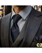 Set Cravatta e Fazzoletto Uomo Colorato 160cm - Accessori Matrimonio