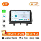Ainavi Car Radio For Renault Clio 3 2005-2014 Wireless CarPlay Android Auto 4G Multimedia Player GPS 2 din Autoradio BT