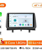 Ainavi Car Radio For Renault Clio 3 2005-2014 Wireless CarPlay Android Auto 4G Multimedia Player GPS 2 din Autoradio BT
