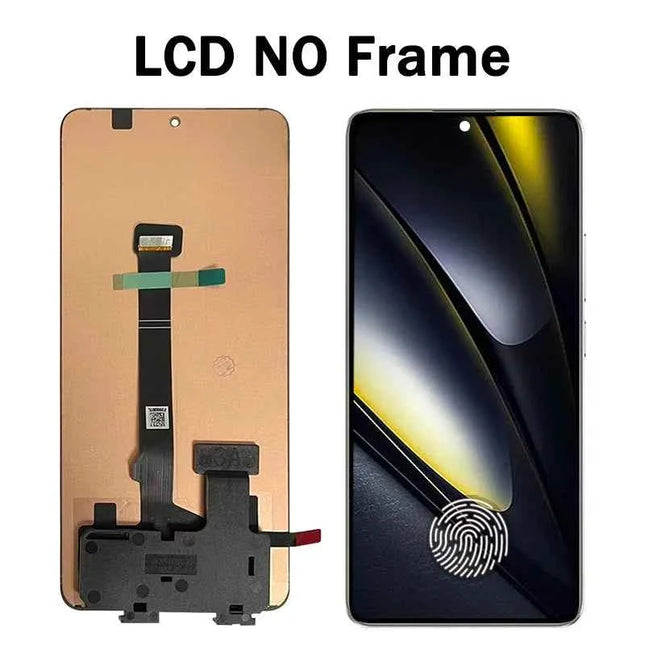 6.67“New AMOLED for Xiaomi Poco F6 lcd 24069PC21G display touch screen digitizer Assembly for xiaomi poco f6 lcd frame