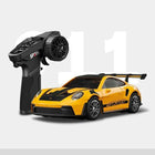 Professional 1:43 RC Drift Car with ESP Gyroscope Full Proportional Control 4WD Metal Body 2 Sets Tires for Realistic Drifting