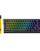 ATTACK SHARK X68 HE Rapid Trigger Mechanical Gaming Keyboard 60% Wired with Adjustable Actuation,Hall Effect Magnetic Switch,8KH