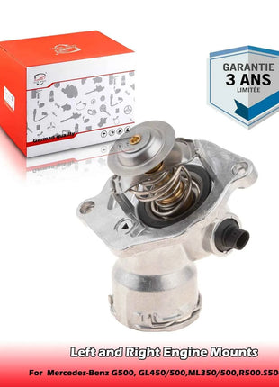 Termostato del liquido di raffreddamento del motore 2722000515,2732000215,A2722000515,A2732000215 per Mercedes-Benz G500, GL450/500,ML350/500,R500.S500