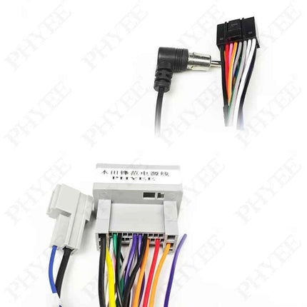 Cablaggio radio Spina da 16 pin a 24 pin Unità principale Adattatore cavo connettore audio per Honda CRV Accord Fit CRZ Pilot Insight