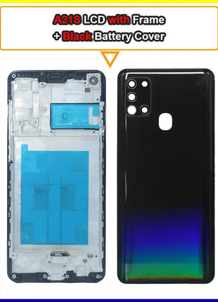 A21S LCD per Samsung Galaxy A21S A217F Display LCD Touch Screen Digitizer Sostituzione per Samsung A217F Display LCD con cornice