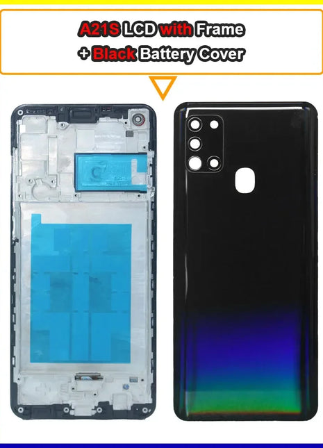 A21S LCD per Samsung Galaxy A21S A217F Display LCD Touch Screen Digitizer Sostituzione per Samsung A217F Display LCD con cornice