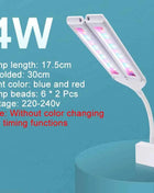 Super Bright Clip Lamp LED Aquarium Light for Aquatic Plant Grow Fish Tank Full Spectrum Timing Lamp 220-240V 30~70CM 4W 8W 13W