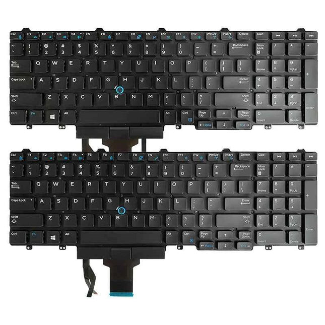 New Laptop Replacement Keyboard Compatible for DELL Precision 3530 3520 15-3530 M3530 P60F 7520