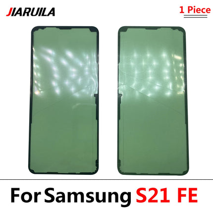 Adesivo adesivo Custodia posteriore Copribatteria Nastro impermeabile per Samsung S20 S21 FE S23 S22 Plus Ultra S23Ultra S21 Plus