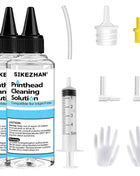 400mL Printhead Cleaning Kit for Epson HP Canon Brother, Universal Inkjet Printer Cleaner Solution, Liquid To Unclog Print Head