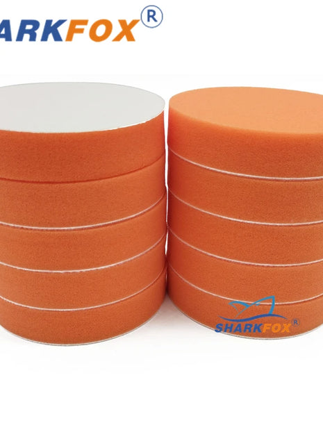 Sharkfox 5 "(125mm) 6"(150mm) Tamponi per lucidatura per auto Spugna Lucidatura Lucidatura Tampone per ceretta Kit Strumento per lucidatore per auto Buffer Set per la cura automatica