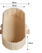 Portable Folding Bathtub for Adults, Hot and Cold Soaking Tub, Outdoor Ice Bath No Installation Required, Family Swimming Pools