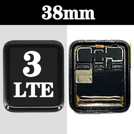 Display OLED per Apple Watch Serie 1 2 3 4 5 6 SE 7, Schermo Touch LCD con Digitalizzatore, Ricambio per iWatch 38/42/40/44/41/45mm
