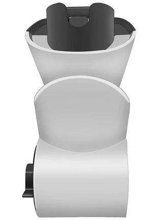 ABVI-Replacement Joint Plastic Vacuum Joint For Vorewerk Kobold VK150 VK140 VK136 VK135 Vacuum Cleaner Parts