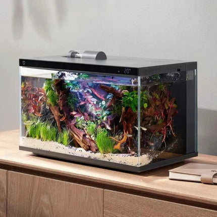 Mijia Smart Fish Tank MYG100 Work With Mijia APP Mobile Controlled Remote Feeding Smart Lighting System Light Aquarium 20L