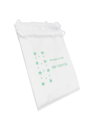 Vacuum Cleaner Bags for Vorwerk Kobold Models 135, 136, 135SC, VK135, VK136 Replacement Dust Bag-A59E
