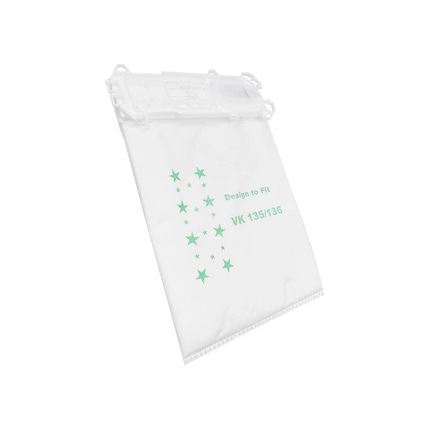 Vacuum Cleaner Bags for Vorwerk Kobold Models 135, 136, 135SC, VK135, VK136 Replacement Dust Bag-A59E