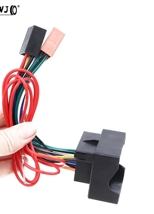 1 Set Car Stereo FM Audio ISO Wiring Harness Antenna Radio Adapter Cable for 207 307 407 C3 C4 DIY Car Accessories