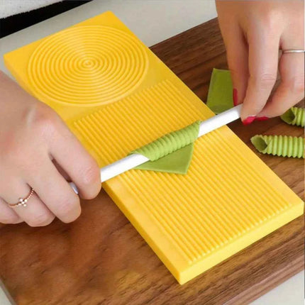 1 Set of multifunctional pasta making board DIY pasta making board noodle tool noodle mold kitchen pastry small tool