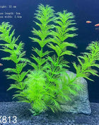Artificial Aquarium Decor Plants Water Weeds Ornament Aquatic Fish Tank Simulation Grass Flower Decoration Accessories