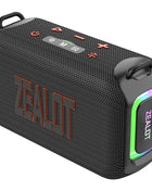 ZEALOT-S85 Altoparlante Bluetooth portatile 3D da 50 W con altoparlante con cinturino esterno impermeabile IPX6 a doppio diaframma