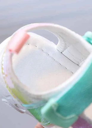 Sandali morbidi e comodi per bambini con suole antiscivolo sandali colorati per bambini per neonate (2-6 anni)