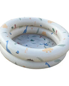 New Mermaids Inflatable Swimming Pool Kids' Bath Summer Home Outdoor Pool Inflatable Square Pool for Kids' Gifts Girls
