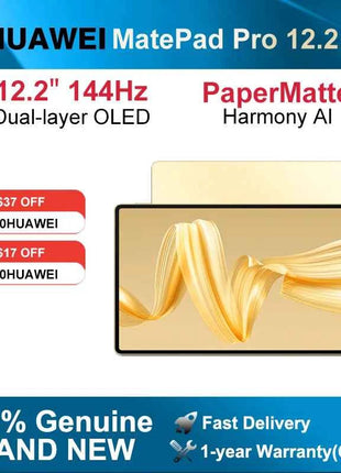 2024 PaperMatte HUAWEI MatePad Pro 12.2-inch Tablet Wifi/LTE Double-layer OLED 144Hz