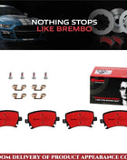 Brembo P85073N Rear Brake Pad for AUDI A3 2.0 3.2 A4 B5 A4 B7 A6 C6 for AUDI Q3 OE# 3C0698451D 1K0698451 5K0698451 5K0698451A