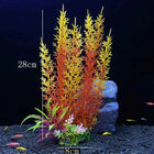 Artificial Aquarium Decor Plants Water Weeds Ornament Aquatic Fish Tank Simulation Grass Flower Decoration Accessories