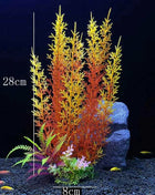 Artificial Aquarium Decor Plants Water Weeds Ornament Aquatic Fish Tank Simulation Grass Flower Decoration Accessories