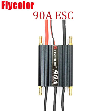 Flycolor 2-6S Lipo BEC 5.5V/5A Brushless ESC 50A 70A 90A 120A 150A Speed Controller / Programming card for RC Boat Model Parts