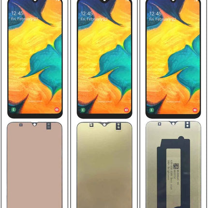 Display LCD AMOLED per Samsung Galaxy A30, Schermo Touch con Digitalizzatore, Assemblaggio Completo con Cornice per Samsung A30 A305F A305G