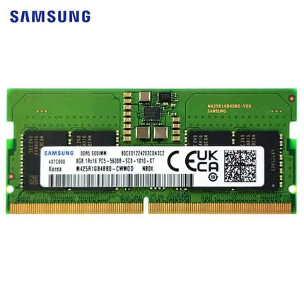 SAMSUNG DDR5 Laptop Memory 8GB 16GB 4800MHZ 5600MHZ 1.1V DDR5 262-Pin SO-DIMM RAM