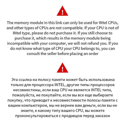 HyperX Fury Memoria Desktop RAM DDR4 8GB 16GB 3200MHz 2400MHz 2666MHz 288 Pins Desktop Memory Only compatible with INtel CPU