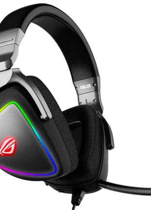 ASUS RGB QUAD-DAC GAMING HEADSET 7.1 Channel USB Over-Ear Headphones PC PS4 PS5 Xbox One Noise Cancelling Soft Earmuff