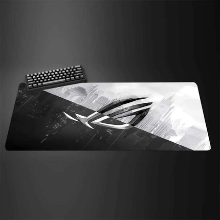 Asus Rog Mause Pad Anime Mouse Mats Gaming Computer Desk Mat Mouse Carpet Pc Accessories Gamer Mouse Pad Speed Rubber Mat