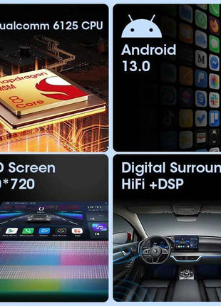 Android for Fiat Ducato Peugeot Boxer Citroen Jumper 2006-2022 Carplay Auto Car Radio Multimedia Player GPS Navigation Screen