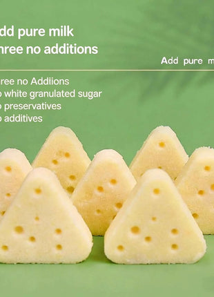 Hamster cheese teeth-grinding snacks, freeze-dried cheese, edible golden hamster food, nutrition supplement for weight gain, cal