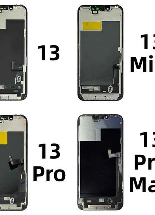 INCELL 16 Pro Max Per iPhone 12 LCD 12Pro Display 13ProMax Schermo Face ID Touch 15 14 Plus 13 MINI Display 15 Pro Max 16 16Pro
