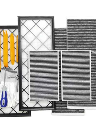 Filtro CA di alta qualità di marca TESFIL per Tesla ModelY e Model3 tutti gli anni Filtri a carbone attivo e HEPA completi