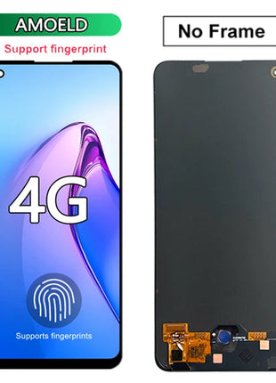 Nuovo display per Oppo Realme 10 4G Display LCD Touch Screen Digiziter Assembly per la sostituzione del display Realme 10 RMX3630