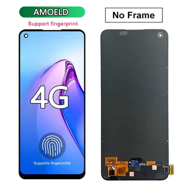 Nuovo display per Oppo Realme 10 4G Display LCD Touch Screen Digiziter Assembly per la sostituzione del display Realme 10 RMX3630