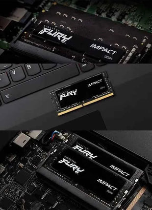 Kingston FURY Impact DDR4 RAM  16GB 8GB 3200MHz 2666MHz 2400MHz 2133MHz SODIMM Memory 260Pin SODIMM Laptop Memory